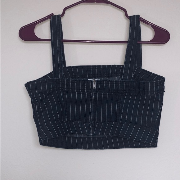 Striped crop top - Picture 2 of 2